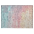 thumbnail image 2 of Addison Rugs Chantille Indoor/Outdoor Transitional Abstract Salmon Washable Rectangle Rug, 1'8" x 2'6", 2 of 6