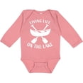 thumbnail image 3 of Inktastic Living Life On The Lake Boys or Girls Long Sleeve Baby Bodysuit, 3 of 5
