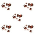 thumbnail image 2 of QualitChoice 1 Set Star Decorations Household Interesting Exquisite Stars Pendant Party Supply Craft Decoration Decor Props for Layout Rose gold 5Set, 2 of 6