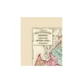 thumbnail image 4 of Historic County Map  - Caroline Queen Anne Talbot Counties Maryland - Martenet 1873, 4 of 4