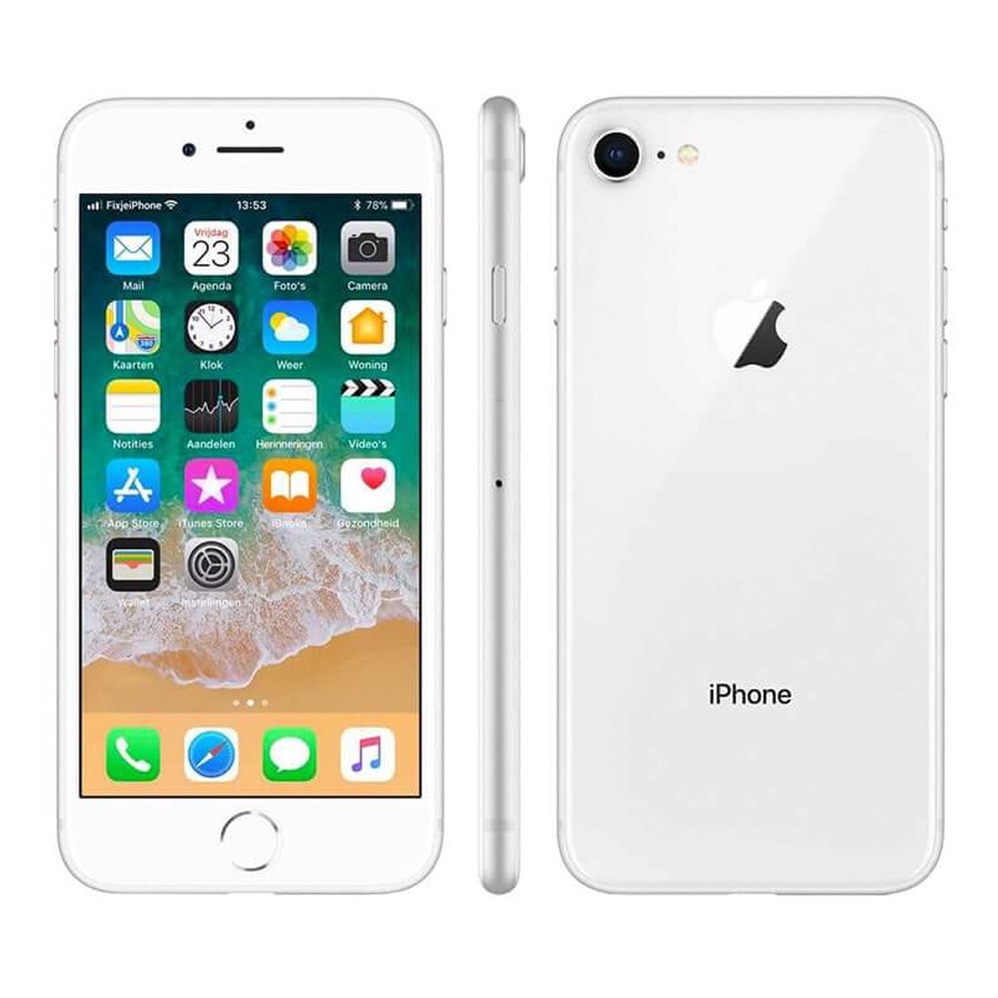 IPhone Apple 8 64 GB Plata | Bodega Aurrera en línea