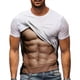 thumbnail image 1 of Camiseta Estampado 3d Músculos Para Hombres, 1 of 4