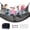 Black 6.6x9.9ft, variant on JumpTrzz Climbing Net for Kids - 9.9FT x 6.6FT Double Layer Heavy Duty Playground Climbing Cargo Net, Safety Mesh for Tree House & Back Yard (Black)