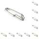 thumbnail image 2 of Eigraketly Clips de pesca resistentes de acero inoxidable Unisex palangre cerrado resistente al desgaste giratorio hebilla de seguridad gancho Type1 NO1, 2 of 6