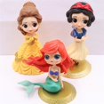thumbnail image 2 of Miniso nuevas figuras de princesas juguetes muñecas Blancanieves Rapunzel Ariel Cenicienta bella sirena niños figuras juguetes niñas regalo, 2 of 4