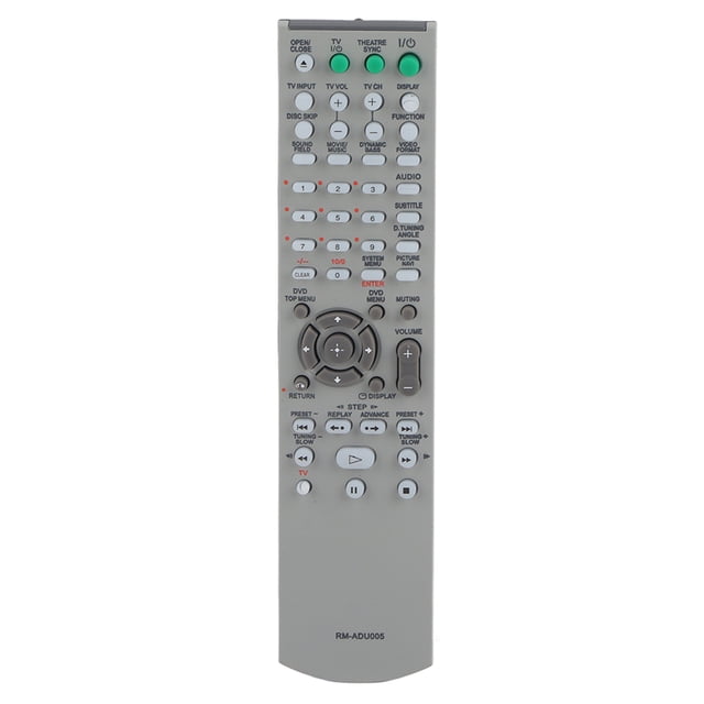 Control remoto multifunción para sistema DVD AV inteligente RM‑ADU005 HCD‑HDX466 DAV DZ230
