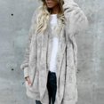 thumbnail image 4 of Women Thermal Wool Jacket Style Anti-fur Coat Commuter Clothes For Winter, 4 of 4