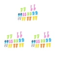thumbnail image 4 of maskred 10pcs Animal Fruit Fork Cartoon Children Snack Dessert Pick Stick Toddler Table Toothpick Dining Kitchen Tableware As Shown 3Set, 4 of 6