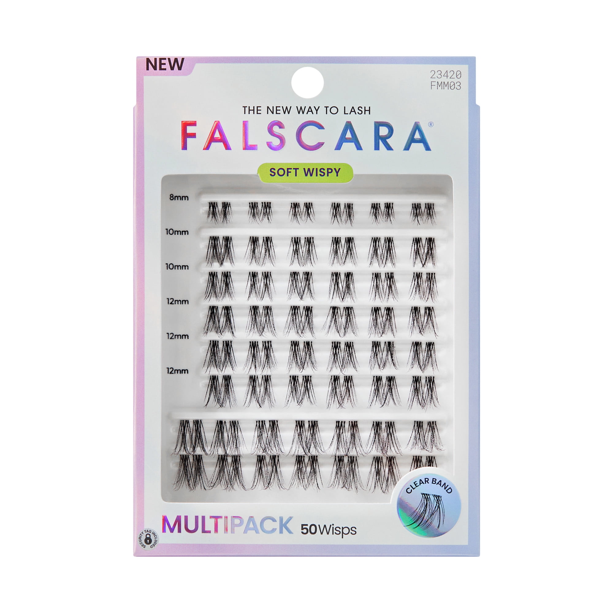 KISS Falscara Mega Multipack 03, Soft Wispy, Lash Cluster