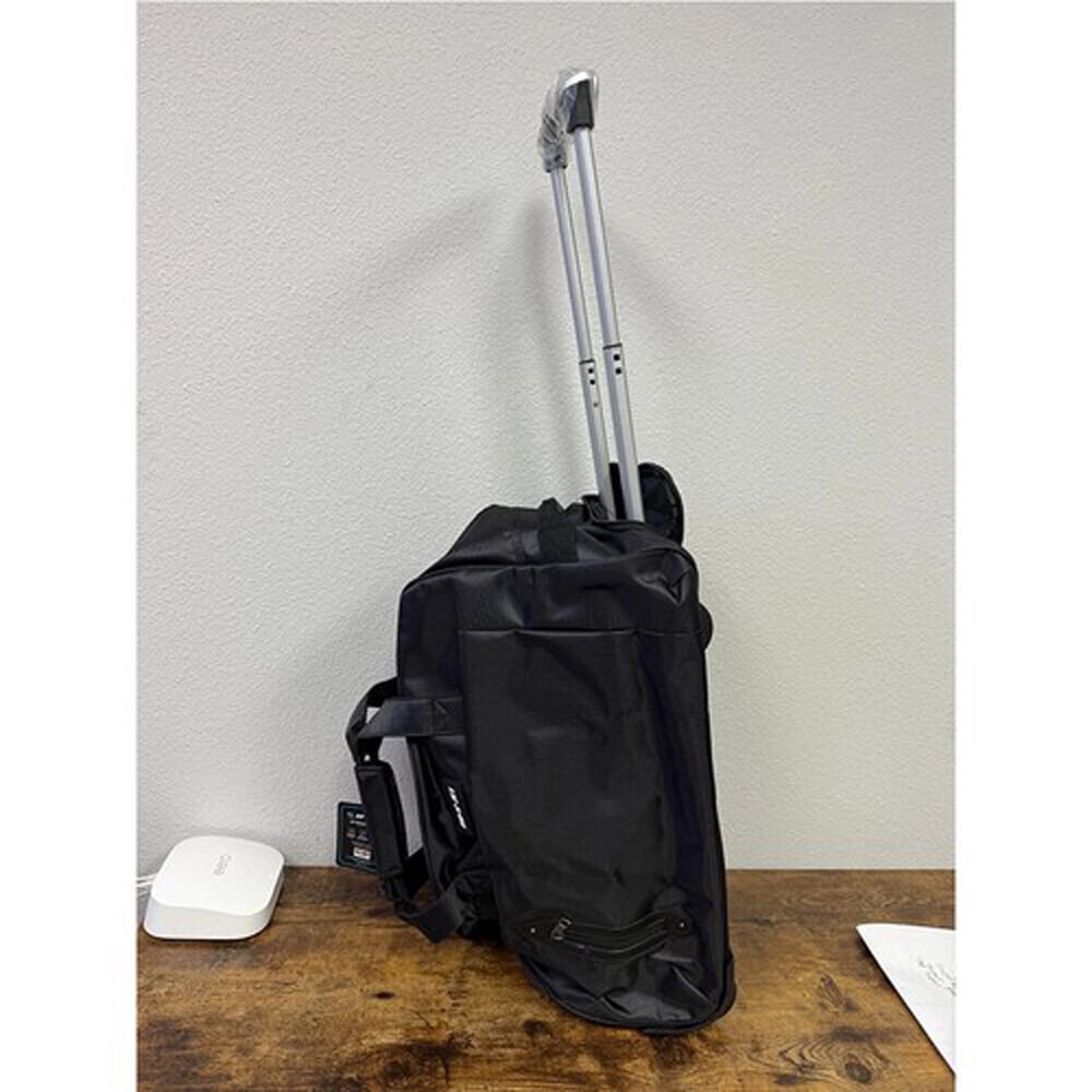 20'' Rolling Duffle Bag with Wheels Weekender Overnight Bag for Business Trips