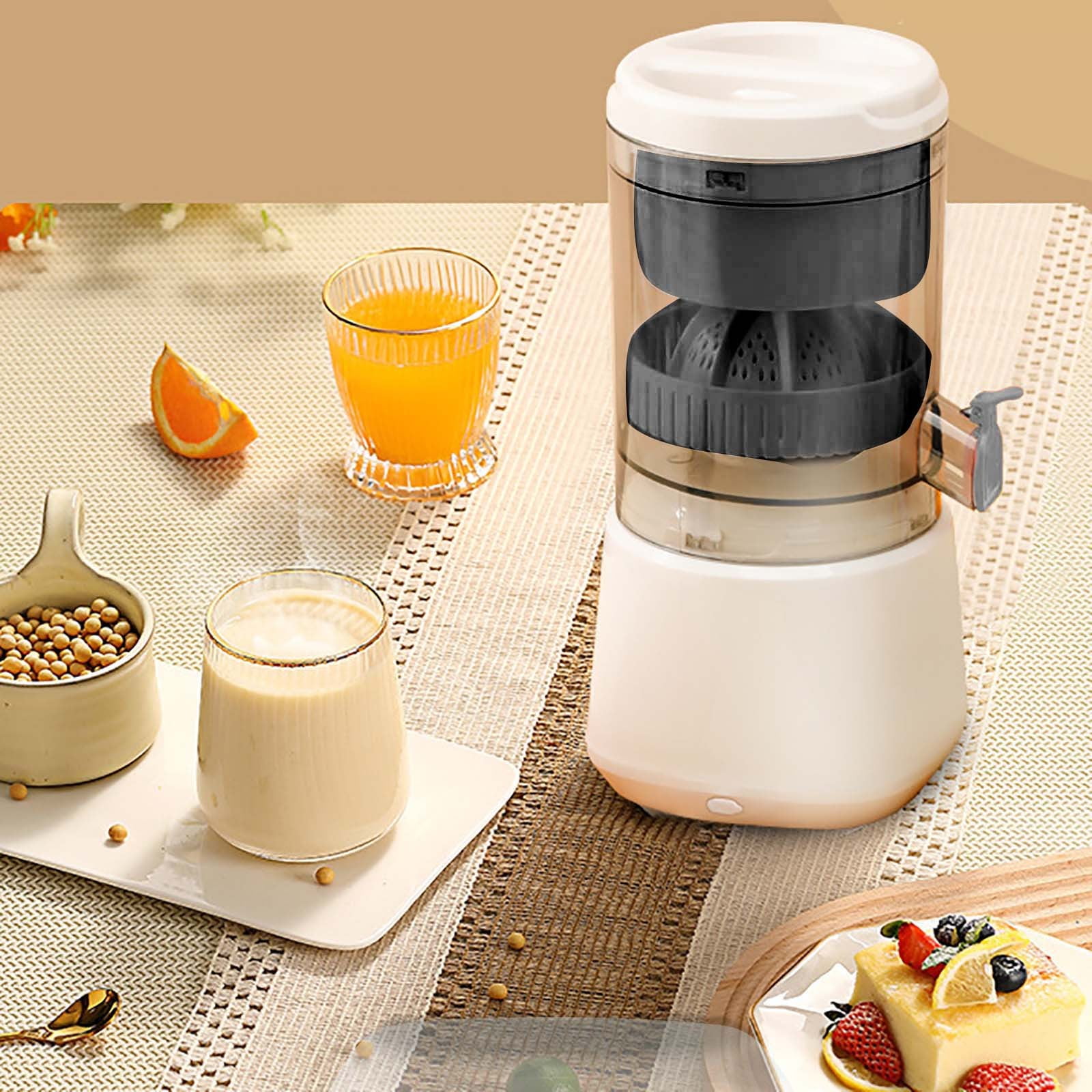 Tao Tao Orange Citrus Juicer, Electric Portable Lemon Juicer,Citrus Squeezer for Lemon Grapefruit Fruit, Small Wireless Juice Machine, Easy Use Orange Squeezer, Easy to Clean Blue