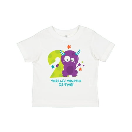 

Inktastic Monster 2nd Birthday Gift Toddler Boy or Toddler Girl T-Shirt