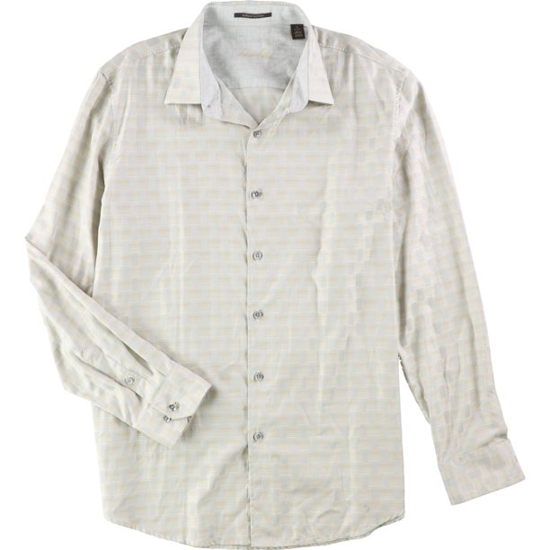 Camisa con Botones Tasso Elba de algodón Supima para hombre multicolor extragrande