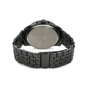 U.S. Polo Assn. Adult Male Analog Bracelet Watch in Gun Metal with Black Diamond (USC8066WM)