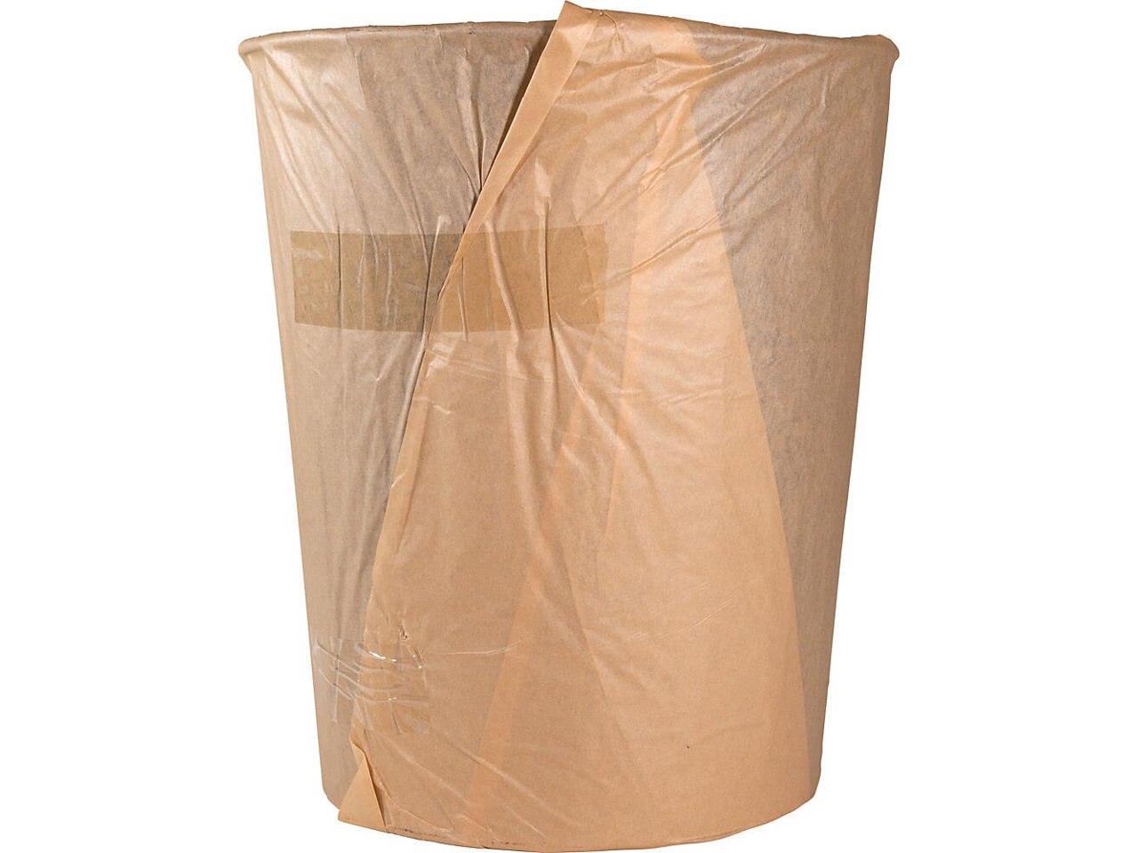 Genuine Joe 6-Gallon Fire-Safe Trash Can, Black