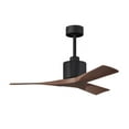 thumbnail image 2 of Nan 6-speed ceiling fan in Matte White finish with 42” solid barn wood tone wood blades, 2 of 7