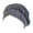 Grey, variant on Women Solid Plait Hat Ruffle Cancer Chemo Turban Wrap Cap Trucker Hat Men