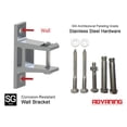 thumbnail image 5 of Advaning Slim Gray Series 12x10 ft. Manual Retractable Patio Awning - Gray, 5 of 7