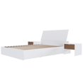 thumbnail image 1 of Nexera Ensemble de Chambre à Coucher Réversible 4 Pcs avec Rangement, Blanc, Double, 1 of 8