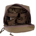 thumbnail image 3 of Tasmanian Tiger Tac Pouch 6 with Antenna Port, Tactical MOLLE System Loops with YKK Zippers, Coyote, 3 of 3