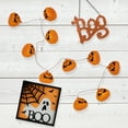 thumbnail image 2 of Northlight 10 Ct LED Pumpkin Halloween Warm White Light Set - 4' Clear Wire, 2 of 6