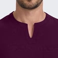thumbnail image 6 of Men's Casual Nursing Uniform Outfit V Neck Short Sleeve Scrub Shirts and Long Pants Two Pieces Matching Set, 6 of 8