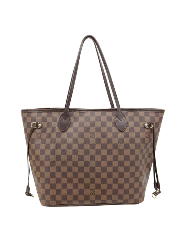 Pre-Owned Pre Owned Louis Vuitton Neverfull MM Damier Ebene Tote Bag Brown
