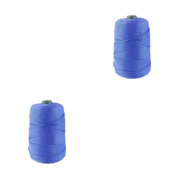 Bearachild Hilo Transpirable Para Proyectos De Bricolaje Amplia Aplicación Y Textura Hilo De Ganchillo Cuerda De Hielo 13 Azul 13 azul 2Conjunto