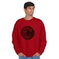 thumbnail image 5 of Wave Compass Ocean Sea Spiritual Sweatshirt for Men or Women Brisco Brands 5X, 5 of 6