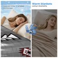 thumbnail image 2 of Red Gray Cooling Blanket,Lightweight Breathable Summer Throw Blanket with Double Sided Cold Effect,Southwest Retro Ethnic AztecTexture Bohemian Picnic Blankets Bed Sheet for Hot Sleepers 60"x80", 2 of 8