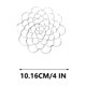 thumbnail image 1 of Soporte de flores de hierro moderno, soporte rodante de metal, dispositivo auxiliar para arreglos florales, elegante diseño de hierro, marco de metal duradero, estructura de 2 niveles, para, 1 of 8