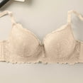 thumbnail image 4 of Women's Lace Balconette Bra, Underwire Support Soft Cup Lingerie, Deep V Comfortableale Everyday Bralette, 4 of 8