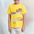 thumbnail image 2 of Gubotare Boys Tshirts T-Shirt Boys Girls Cartoon Short Sleeves Tee Clothes Casual Top Sizes 5-6T (Yellow,5-6 Years), 2 of 4