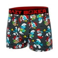 thumbnail image 4 of CRAZYBOXER Men's Underwear The Smurfs Resistant Breathable Boxer Brief Perfect fit, 4 of 4
