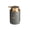Gray, variant on Modern Ceramic Soap Dispenser Lotion Pump Bottles For Kitchen Sink Bathroom Counter