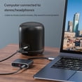 thumbnail image 3 of New 3-in-1 External USB Sound Card Audio Jack 3.5mm Cable Adapter HIFI Sound for Microphone Speaker Headset PC Laptop, 3 of 4