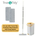 thumbnail image 4 of True & Tidy Tidy Microfiber Mop Pad Replacements, Washable Non-abrasive Heads for Surfaces, 2 pcs, 4 of 8