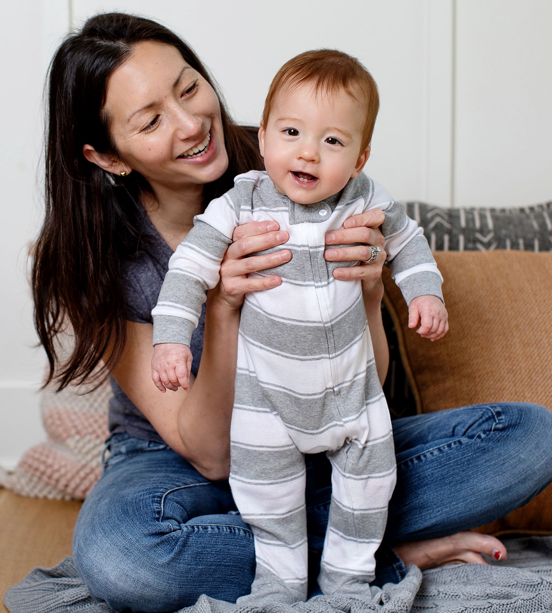 Burt's Bees Baby Organic Cotton Baby Boy One Piece Sleep 'N Play, Sizes Newborn-6/9 Months