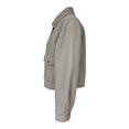 thumbnail image 3 of Chamarra George para Mujer, Sobrecamisa, Cuello Tipo Polo, Botones al Frente y Bolsillos Beige Talla G, 3 of 4
