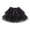 Black, variant on Girls Tutu Dress Layered Skirt with Satin Waistband, Fluffy Mesh Cake Skirt for Party, Elastic Half Skirt for Birthday (3-10Y)