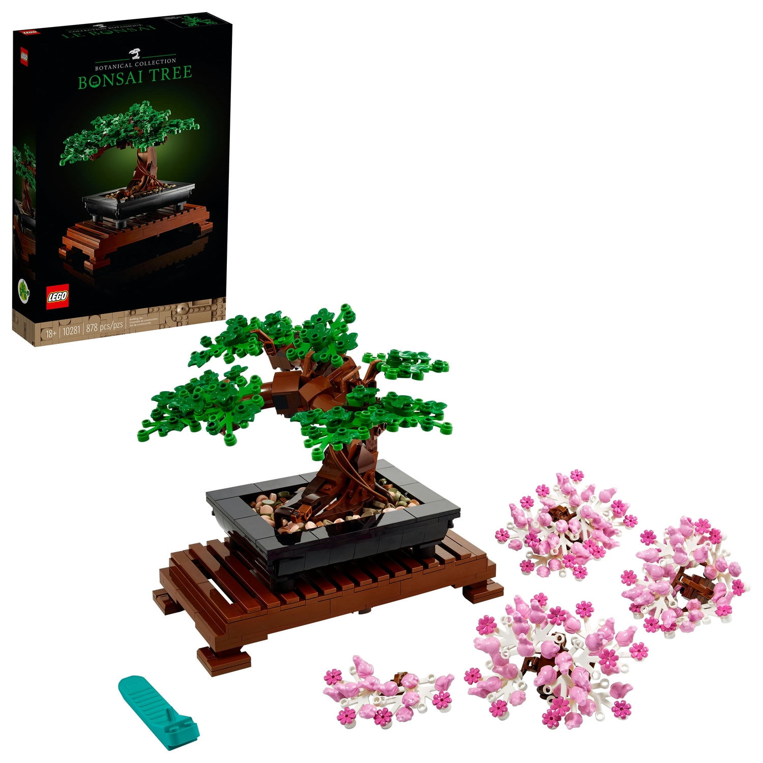 LEGO Bonsai Tree 10281 Building Kit 878 Pieces 