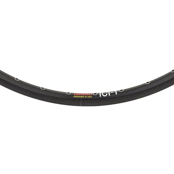 Sun Rim 24"X1-3/8 Icione 36 Hole Black 520"Iso