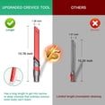 thumbnail image 2 of Crevice Tool Vacuum Attachment Compatible with Dy*son V7,V8,V11,Cyclone V10,V15 Detect,V12 Detect Slim,Digital Slim,Outsize Cordless Vacuum Cleaner Quick-Release Crevice Head Gap Tool, 2 of 6