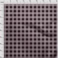 thumbnail image 3 of oneOone Viscose Chiffon Fabric Gingham Check Printed Fabric 1 Yard 42 Inch Wide, 3 of 4