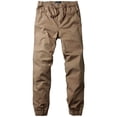 thumbnail image 2 of Pantalón para hombre Pant Match, holgado, corte chino lavado, 38, color caqui, 2 of 5