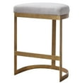 thumbnail image 6 of Home Square Modern Counter Stool in Antique Gold Finish - Set of 3, 6 of 8