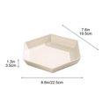 thumbnail image 3 of Feltree Hexagonal Large Fruit Tray Home Living Room Coffee Table Candy Tray Food Tray, 3 of 6