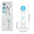 thumbnail image 3 of Facial Cleansing Brush Silicone Beauty Instrument for Deep Pore Cleansing at Home, 3 of 4