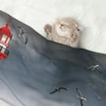 thumbnail image 2 of Rocae 3d Lighthouse in the Surf for Pet Blanket Dog Blanket Cat Blanket Soft Sleep for Small Medium Pet-Large, 2 of 8