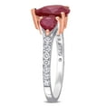thumbnail image 3 of Everly Women's Ruby 14K Two-Tone Gold Engagement Ring, 3 of 7